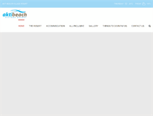 Tablet Screenshot of aktivillage.com